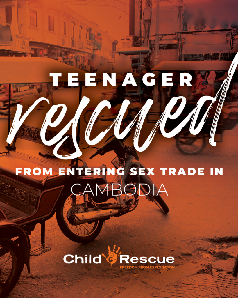 Teenager rescued from entering sex trade in Cambodia - Child Rescue | Child  Rescue