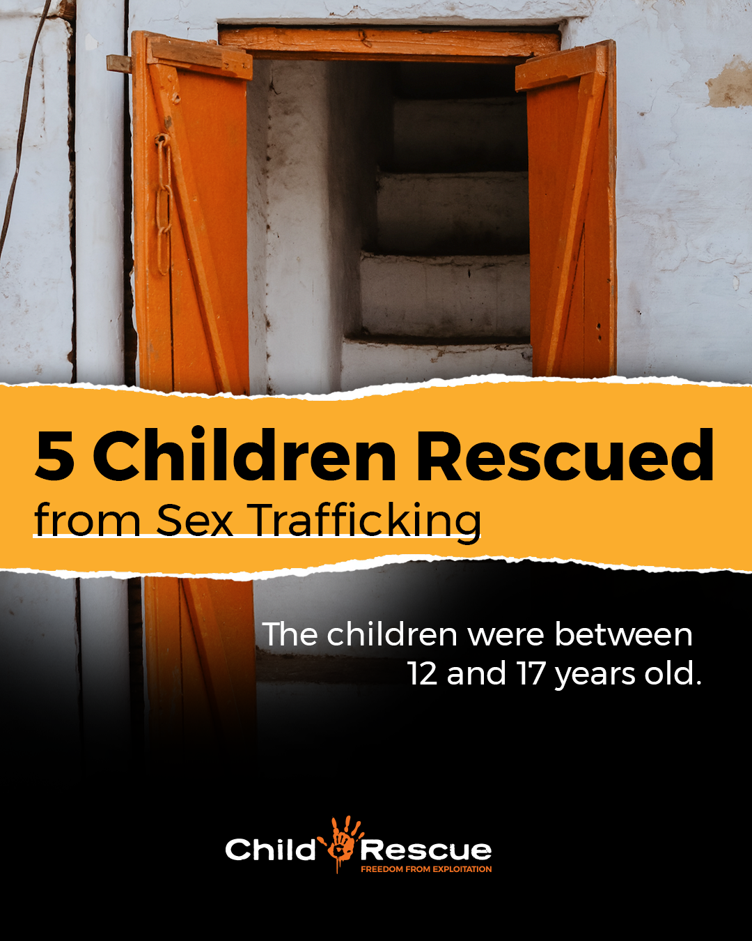 Five Children Rescued from Sex Trafficking - Child Rescue | Child Rescue