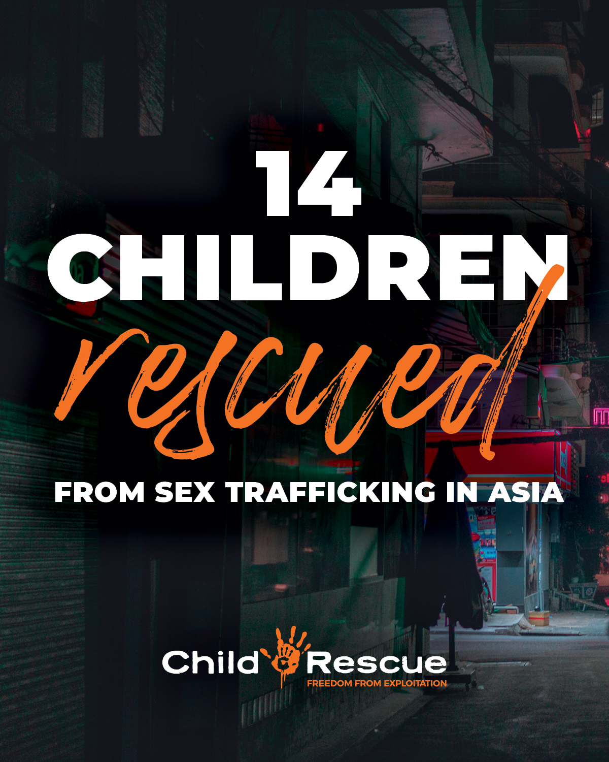 14 children rescued from sex trafficking in Asia - Child Rescue | Child  Rescue