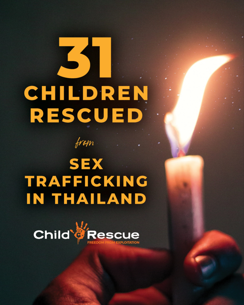 31 children rescued from sex trafficking in Thailand - Child Rescue | Child  Rescue